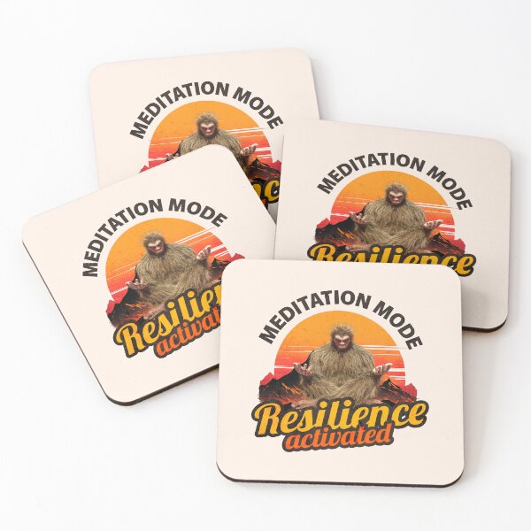 Item preview, Meditation Mode Resilience Activated Bigfoot Art designed and sold by Vac1.
