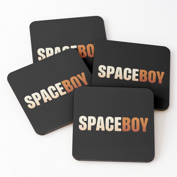 Item preview, SPACEBOY Retro 70s Sci Fi Futuristic Typography designed and sold by DuckOddity.