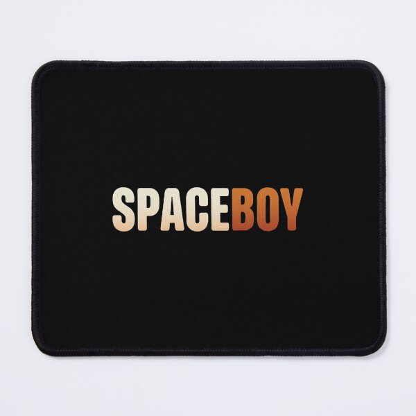 Item preview, SPACEBOY Retro 70s Sci Fi Futuristic Typography designed and sold by DuckOddity.