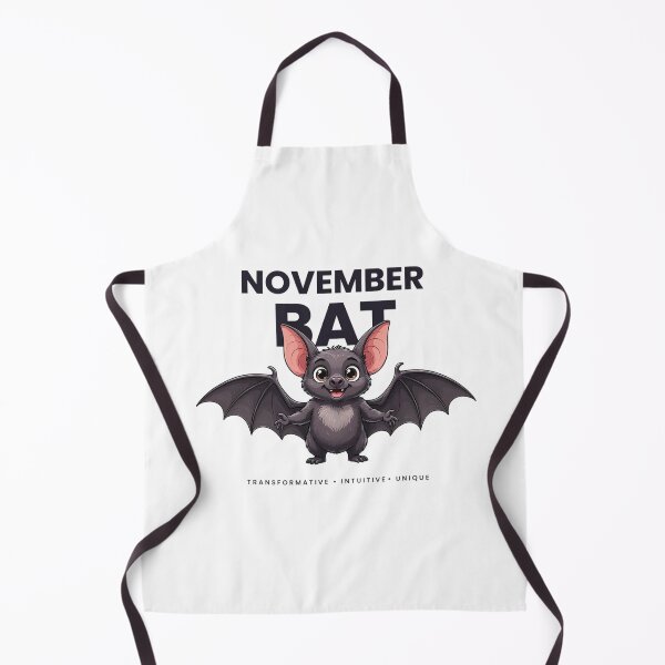 Item preview, November Bat Birthday Month Animal – Transformative Intuitive Unique Gift designed and sold by Cool-cat-art.