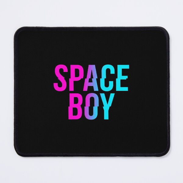 Item preview, SPACEBOY Vaporwave Glitch Cyber Neon Typography designed and sold by DuckOddity.