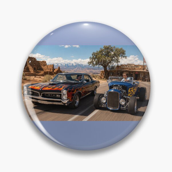 Item preview, Route 66 Flame Riders 1967 designed and sold by VERYOLDROAD BY AXTON BROWNING .
