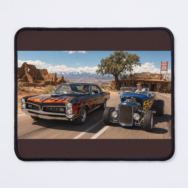 Item preview, Route 66 Flame Riders 1967 designed and sold by VERYOLDROAD BY AXTON BROWNING .