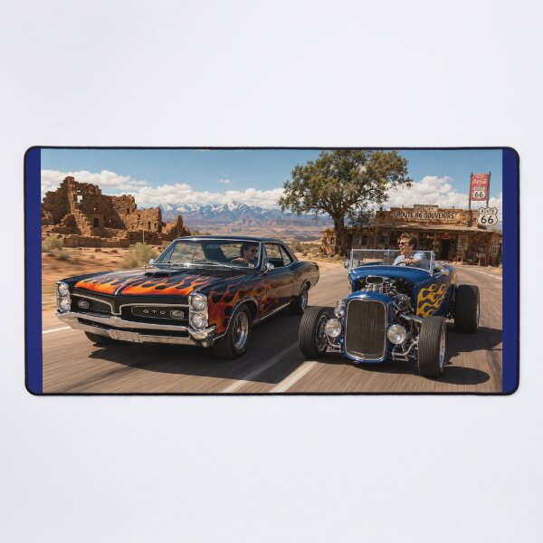 Item preview, Route 66 Flame Riders 1967 designed and sold by VERYOLDROAD BY AXTON BROWNING .