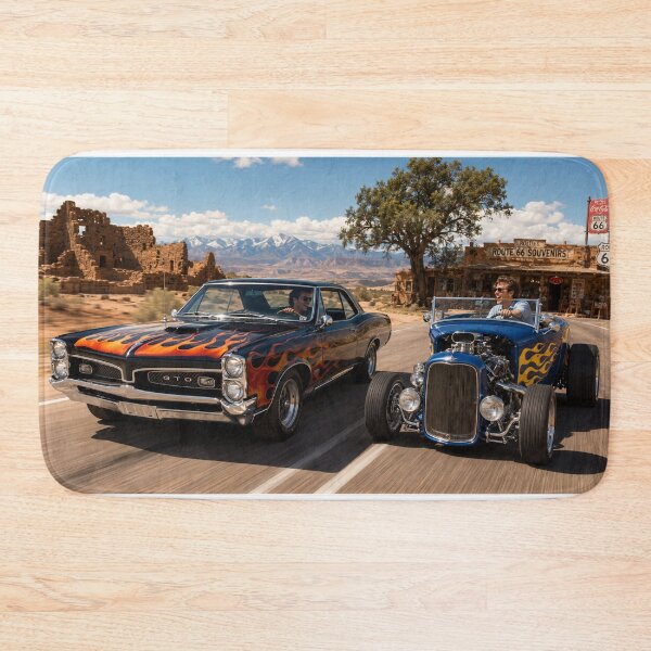 Item preview, Route 66 Flame Riders 1967 designed and sold by VERYOLDROAD BY AXTON BROWNING .