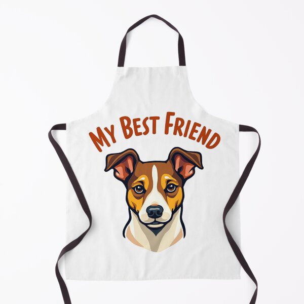 Item preview, Jack Russell Terrier with My Best Friend text designed and sold by Prints by Mat.