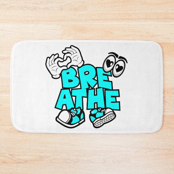 Item preview, Breathe – Mindfulness Cartoon Character Retro Calm Design Gift for Meditation Fans  designed and sold by NFTWords.