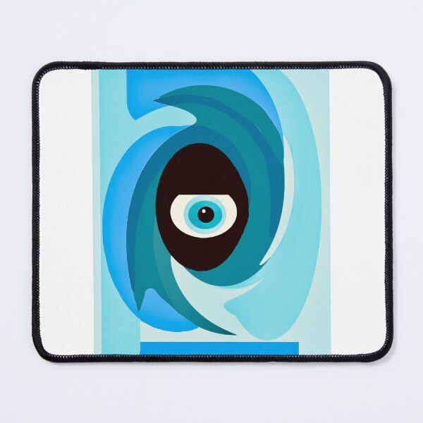Item preview, Abstract Eye in Blue Hues designed and sold by Elaine M Hayward .