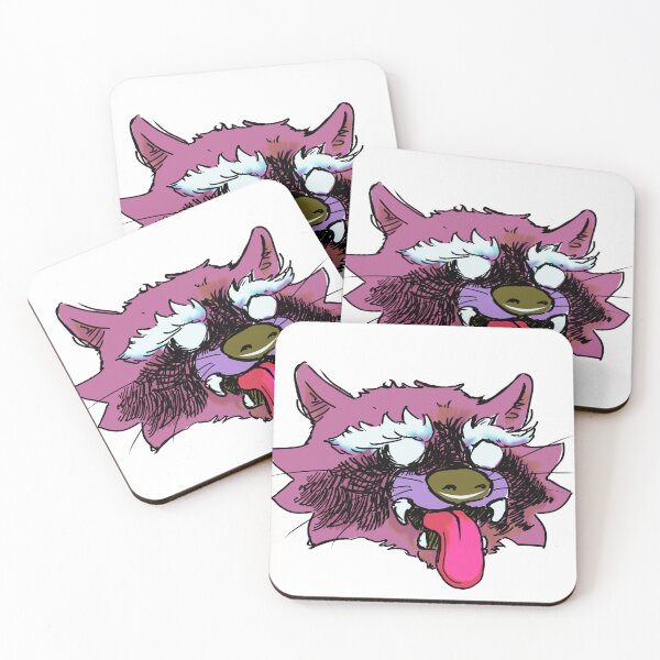 Item preview, Feral raccoon rotten berries designed and sold by dusty raccoon.