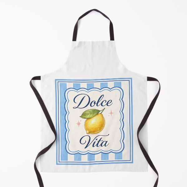 Item preview, La Dolce Vita Lemon Italian Coastal Summer Vintage Label Design designed and sold by Backsay.