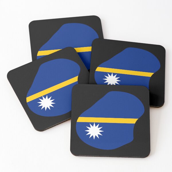Item preview, Flag Map of Nauru designed and sold by DreamBrushy.