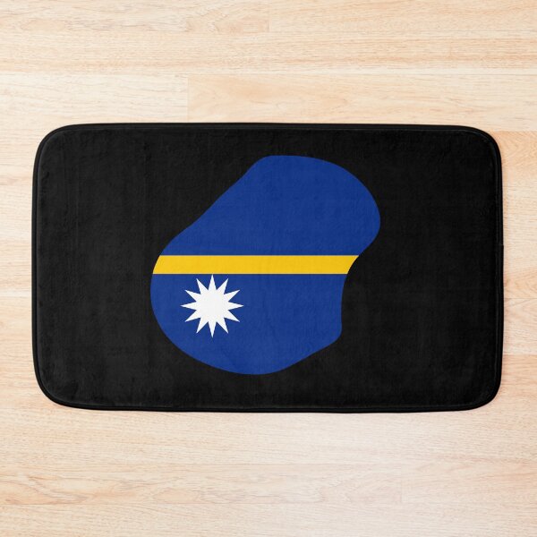 Item preview, Flag Map of Nauru designed and sold by DreamBrushy.