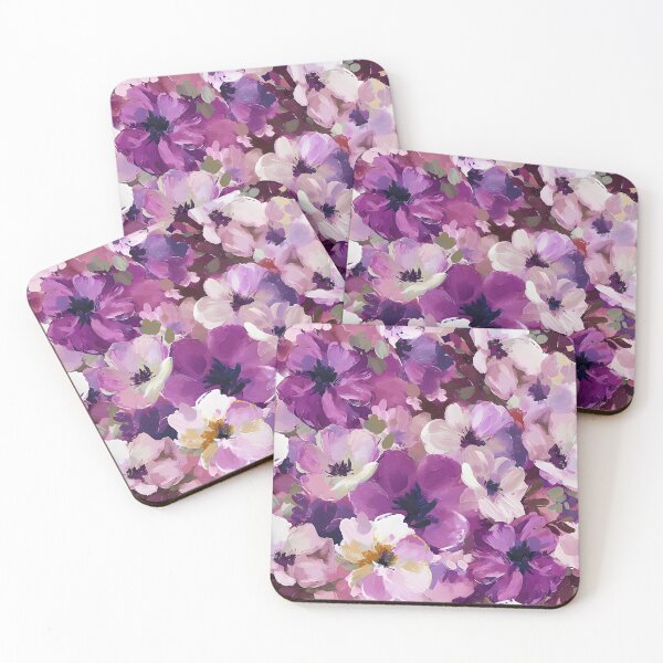Item preview, Purple, Lilac, And Cream Impressionism Floral Digital Painting  designed and sold by DEC02.