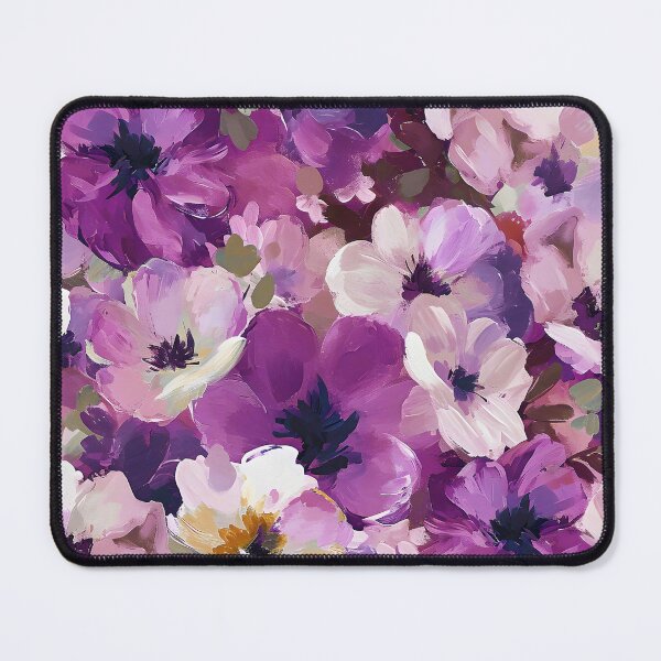 Item preview, Purple, Lilac, And Cream Impressionism Floral Digital Painting  designed and sold by DEC02.