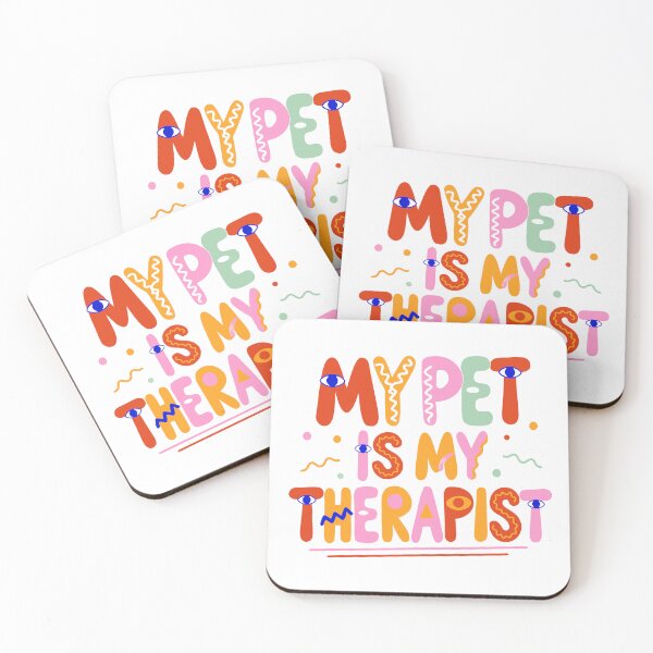 Item preview, Funny Pet Ownership Slogans in Playful Typography designed and sold by Inklyst.