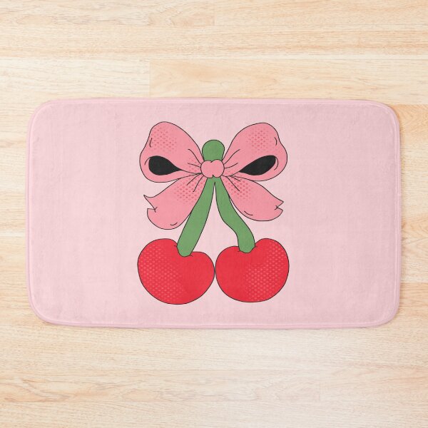 Item preview, Coquette Cherries with Bow designed and sold by yellowflowerhut.