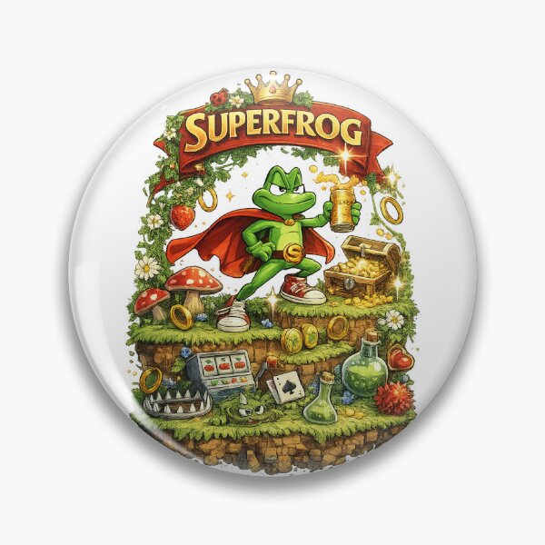 Item preview, SUPERFROG GAME designed and sold by GreenDoor007.