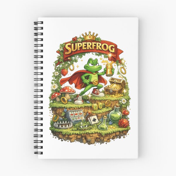 Item preview, SUPERFROG GAME designed and sold by GreenDoor007.