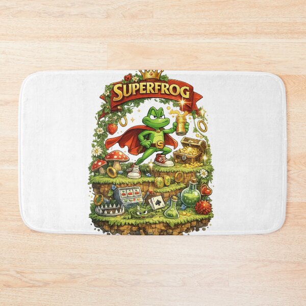 Item preview, SUPERFROG GAME designed and sold by GreenDoor007.