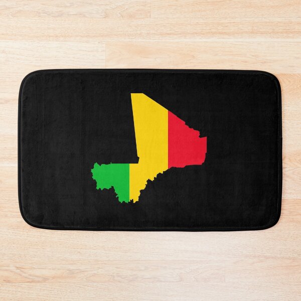 Item preview, Flag Map of Mali designed and sold by DreamBrushy.