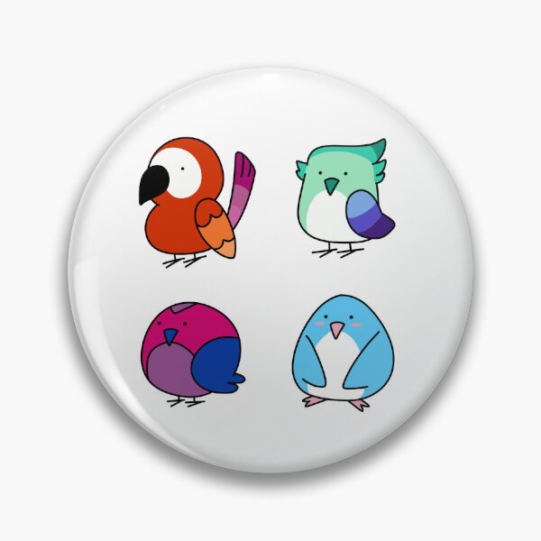 Item preview, LGBT Pride Birds designed and sold by walmartyuri.