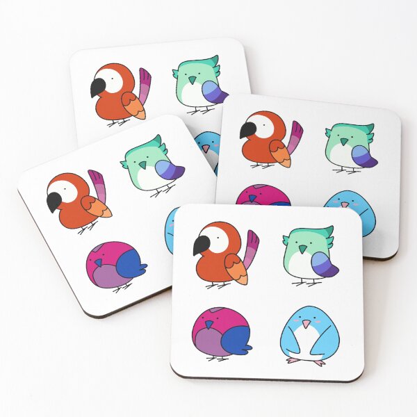 Item preview, LGBT Pride Birds designed and sold by walmartyuri.