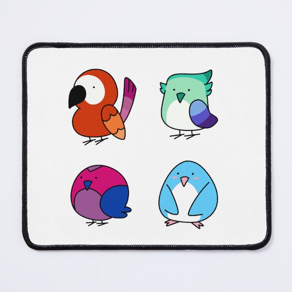 Item preview, LGBT Pride Birds designed and sold by walmartyuri.