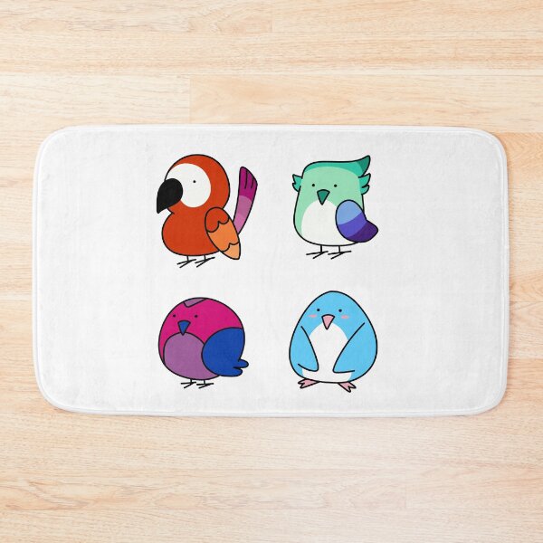 Item preview, LGBT Pride Birds designed and sold by walmartyuri.