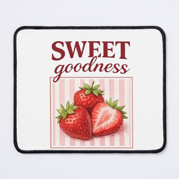 Item preview, Sweet Goodness Strawberry Dessert Cute Cottagecore Food Design designed and sold by Backsay.
