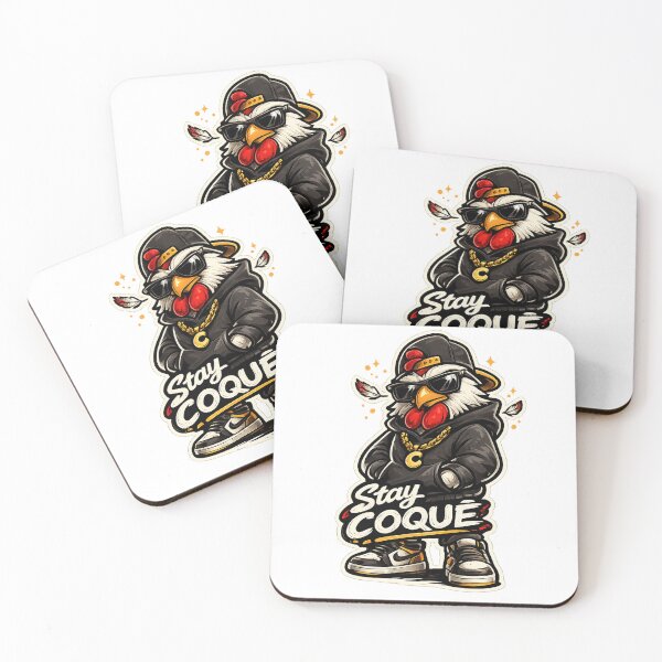 Item preview, Stay Coqué – Streetwear Rooster Funny Chicken designed and sold by AFI-Studio.