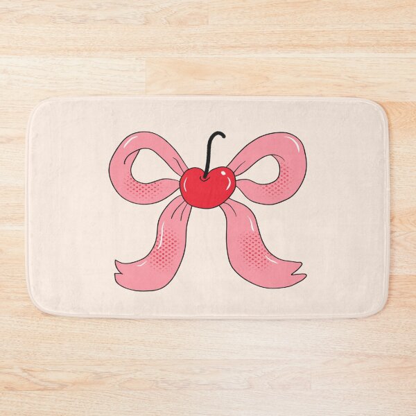 Item preview, Cherry Topped Coquette Bow designed and sold by yellowflowerhut.