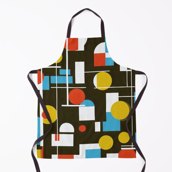 Item preview, Mid-Century Modern Bauhaus Blue, White, Red, Black Design designed and sold by DEC02.