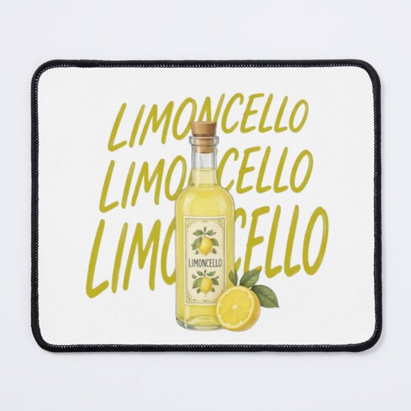 Item preview, Limoncello Italian Lemon Liqueur Amalfi Coast Summer Typography Design designed and sold by Backsay.