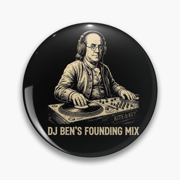 Item preview, DJ Ben's Founding Mix | Funny Benjamin Franklin 250 Years 2026 designed and sold by Alluka Brand.