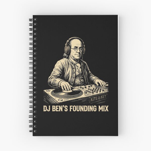Item preview, DJ Ben's Founding Mix | Funny Benjamin Franklin 250 Years 2026 designed and sold by Alluka Brand.