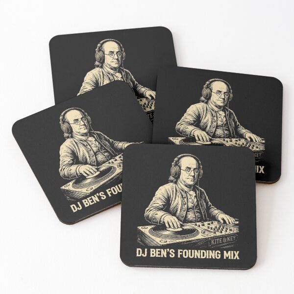 Item preview, DJ Ben's Founding Mix | Funny Benjamin Franklin 250 Years 2026 designed and sold by Alluka Brand.