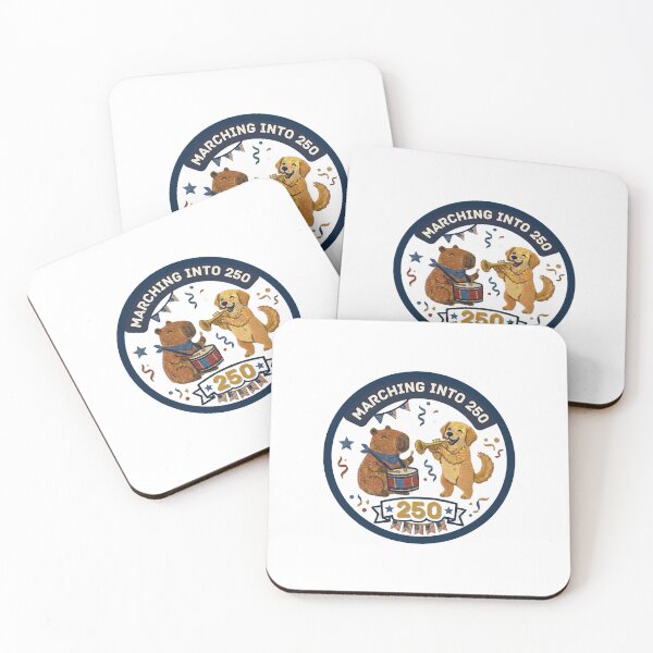 Item preview, Marching Into 250 Capybara Dog Marching Band designed and sold by laughingshirts.