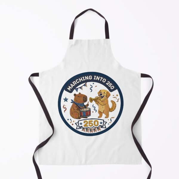 Item preview, Marching Into 250 Capybara Dog Marching Band designed and sold by laughingshirts.