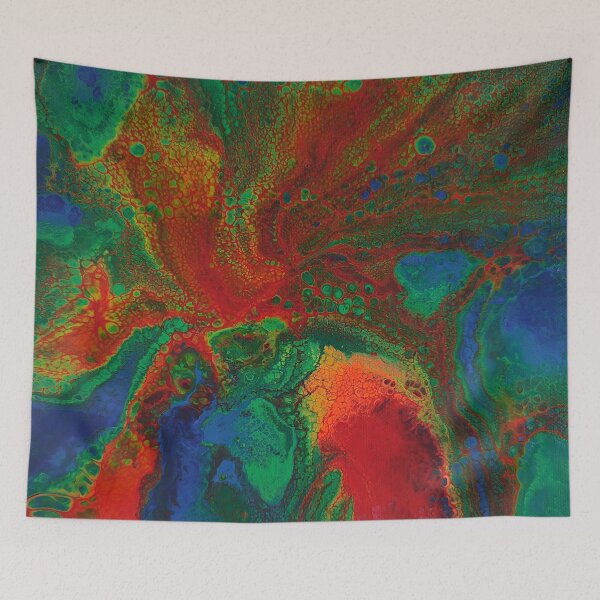 Item preview, Burning Iris designed and sold by LesenArt.