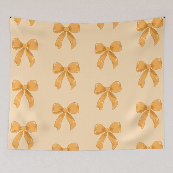 Item preview, Coquette Yellow Ribbon Bow  designed and sold by yellowflowerhut.