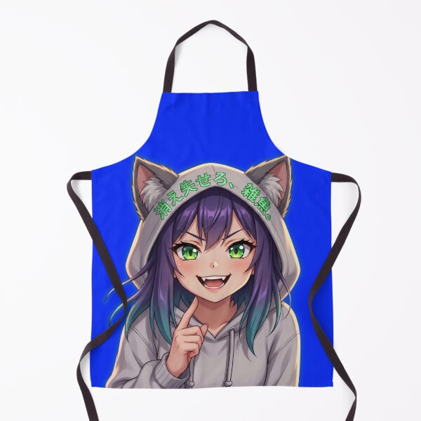 Item preview, Neoko Vex // Pure Gremlin Energy - Cyberpunk Anime Streetwear designed and sold by dragon580 // Waaa… the killer shark ran away.