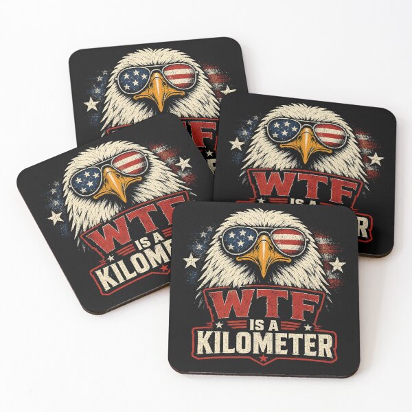 Item preview, eagle Wtf Is A Kilometer 4th july designed and sold by Kladhadredo.