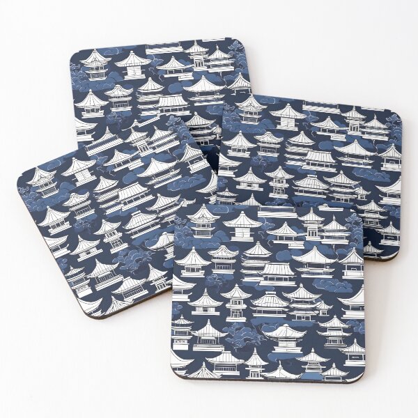 Artikelvorschau, Japanese Japanese Traditional Pattern - Traditional indigo blue white Wagara Design entworfen und verkauft von KS-PopArtJapan.
