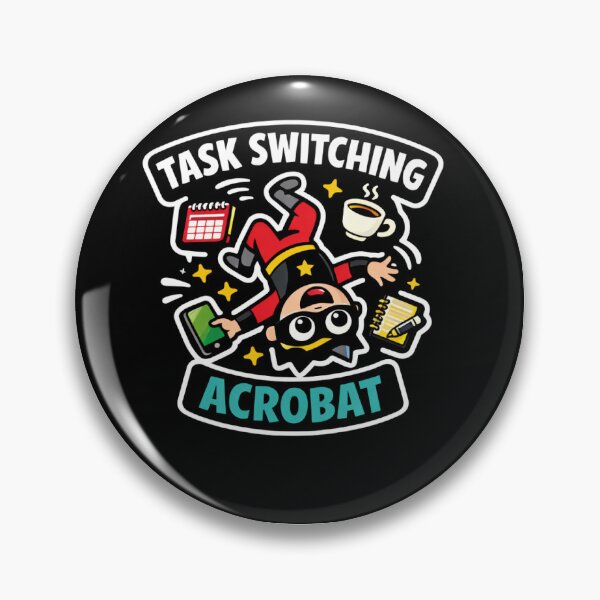 Item preview, Task Switching Acrobat designed and sold by Kablahblah.