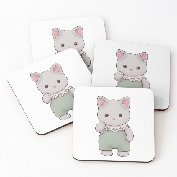 Item preview, sylvanian baby cat rabbit designed and sold by MoTaraDesigns.