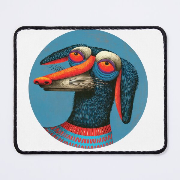 Item preview, T-Shirt - Sticker - Surreal Dachshund in Sweater designed and sold by ForeverPrintsOK.