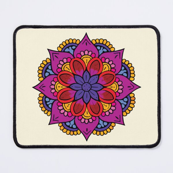 Item preview, Folk Mandala designed and sold by CharlottePlaceArt.