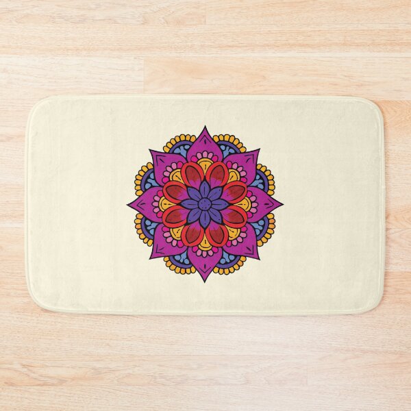 Item preview, Folk Mandala designed and sold by CharlottePlaceArt.