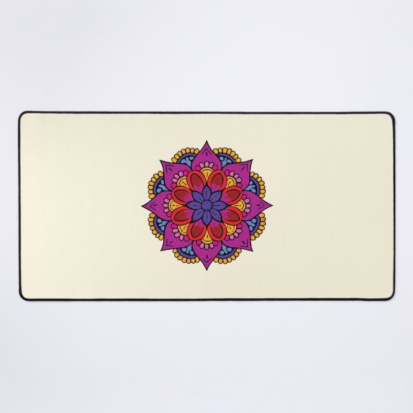 Item preview, Folk Mandala designed and sold by CharlottePlaceArt.