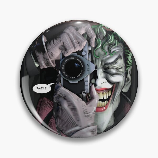 Item preview, Smile Joker With Camera Killing Joke Comic Illustration designed and sold by Manipule.